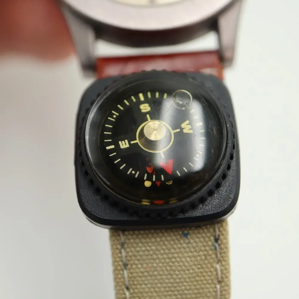 The Young Indiana Jones Chronicles Vintage 1992 Watch Canvas Strap w New Battery